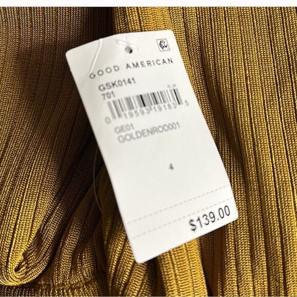 Good American rib knit flared trouser size 4(xl) NWT - Picture 5 of 5